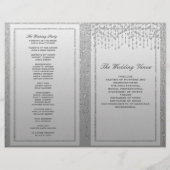 Papier Parties scintillant argentée (Dos)