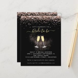 Papier Parties scintillant Budget Champagne Bridal Showba