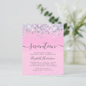 Papier Parties scintillant budgétaire 17e anniversaire In (Debout devant)