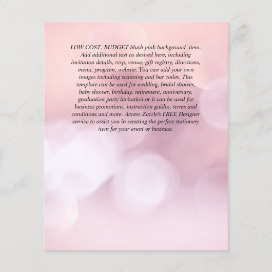 Papier PARTIES SCINTILLANT BUDGÉTAIRE Glam Foil Plutôt Fi (Dos)