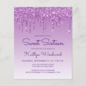 Papier Parties scintillant budgétaire Purple Sweet Purple (Devant)