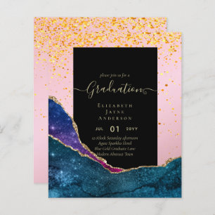 Papier Parties scintillant d'agaite DIPLÔME Invitations G