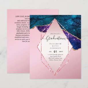 Papier Parties scintillant d'agaite DIPLÔME Invitations G