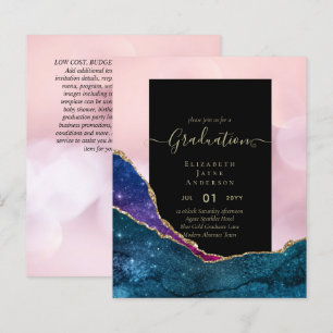 Papier Parties scintillant d'agaite DIPLÔME Invitations G