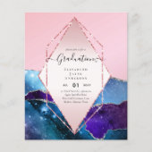 Papier Parties scintillant d'agaite DIPLÔME Invitations G (Devant)