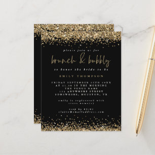 Papier Parties scintillant d'or budget Brunch Fête des ma