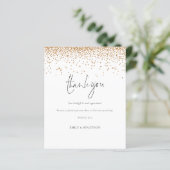 Papier Parties scintillant d'or Budget Mariage photo Merc (Debout devant)