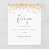 Papier Parties scintillant d'or Budget Mariage photo Merc (Devant)