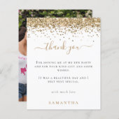 Papier Parties scintillant d'or budget photo Hen Party Me (Devant / Derrière)