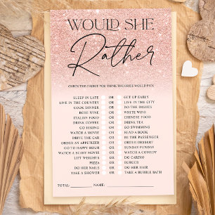 Papier parties scintillant d'or rose ombre rose plutôt je