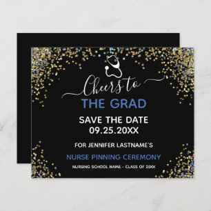 Papier Parties scintillant Infirmière Graduation Pinning