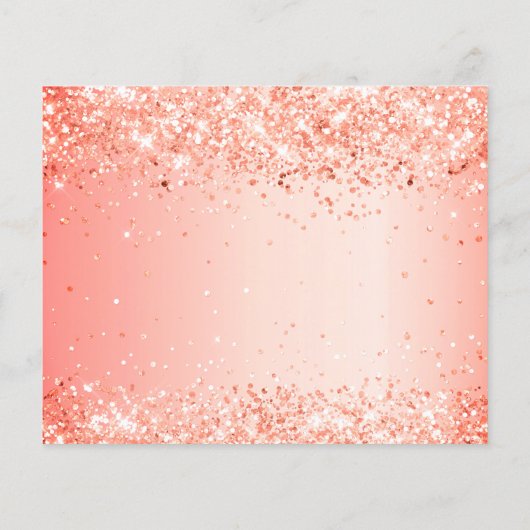 Papier Parties scintillant orange d'anniversaire de budge (Dos)