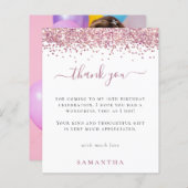 Papier Parties scintillant rose budget Doux photo 16 Merc (Devant / Derrière)