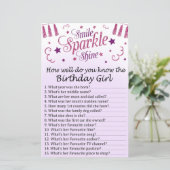 Papier Parties scintillant rose Comme vous connaissez bie (Debout devant)