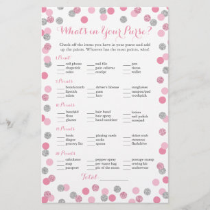 Papier Parties scintillant rose et argent Qu'y a-t-il dan
