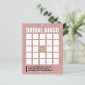 Papier Parties scintillant rose Gold Fête des mariées Bin (Debout devant)