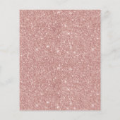 Papier Parties scintillant rose Gold Fête des mariées Bin (Dos)
