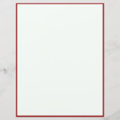 Papier Parties scintillant rouge éclaboussure glam person (Dos)