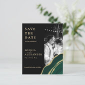 Papier Parties scintillant vert agate pierre (Debout devant)