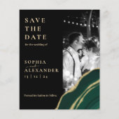 Papier Parties scintillant vert agate pierre (Devant)