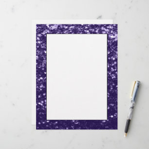 Papier Parties scintillant violet foncé ultra violet scin
