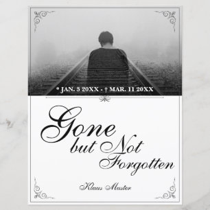 Papier Partis mais pas oubliés - Classique