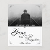 Papier Partis mais pas oubliés - Classique (Devant)