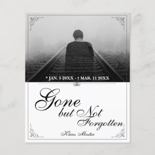 Papier Partis mais pas oubliés - Classique