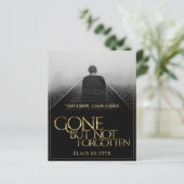 Papier Partis mais pas oubliés - Or foncé (Debout devant)