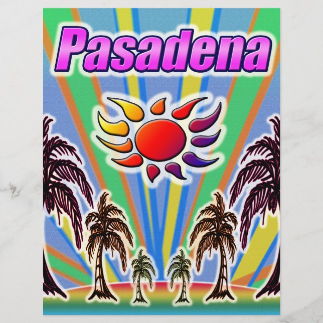 Papier Pasadena Summer Love (Devant)
