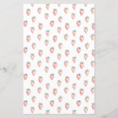 Papier Passez le prix baby shower sucré baie jeu (Dos)