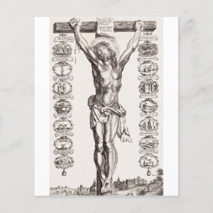 Papier Passion de Jésus crucifixion du Christ