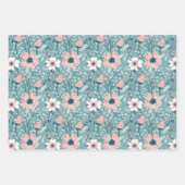Papier Pastel Fleur sauvage enveloppant (Devant)