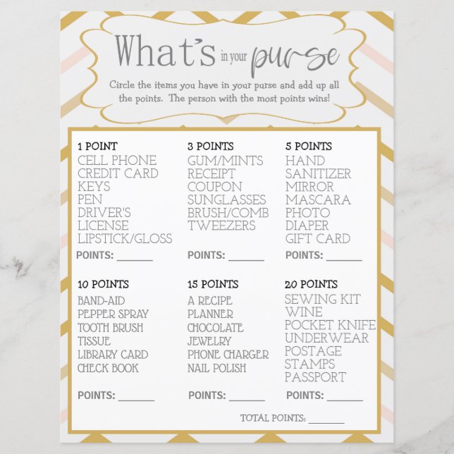 Papier Pastel Peach et Or Zig Zag Qu'est-ce qu'il y a dan (Devant)