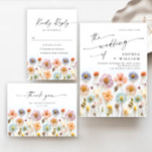 Papier Pastel Pink Bohemian Fleurs sauvages Date Nuit Idé