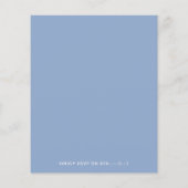 Papier Pastel Rainbow Rain Genre Reveillez Invitation (Dos)