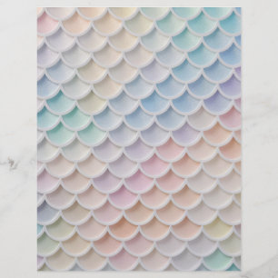 Papier Pastel Shimmer Mermaid Scrapbook