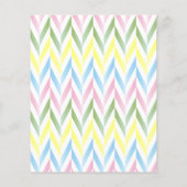 Papier Pastel Squirrel Baby Girl Douche - Wives (Dos)