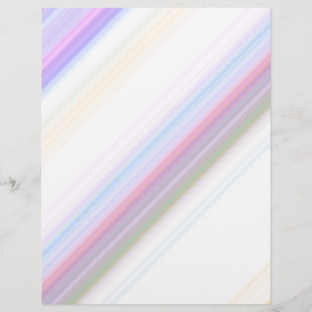 Papier Pastel Stripes (Devant)