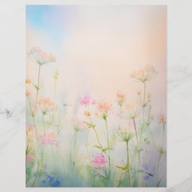 Papier Pastel Wildlfower (Devant)