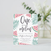 Papier Pastèque Tropicale Budget Un Dans Un Melon Anniver (Debout devant)