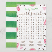 Papier Pastèque Un anniversaire de melon de pastèque rech (Devant / Derrière)