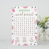 Papier Pastèque Un anniversaire de melon de pastèque rech (Debout devant)