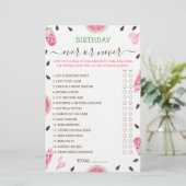 Papier Pastèque Un anniversaire unique ou jamais (Debout devant)