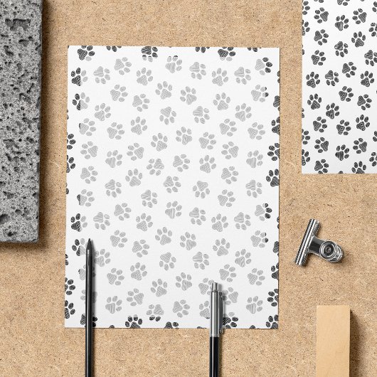 Papier Patrouilles de Doodle, Paws de Chien, Paws de Chat