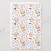 Papier Patters de Whimsical Watercolor (Devant / Derrière)