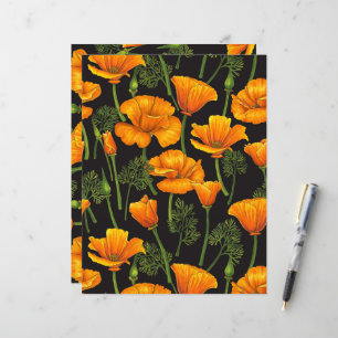 Papier Pavot de Californie