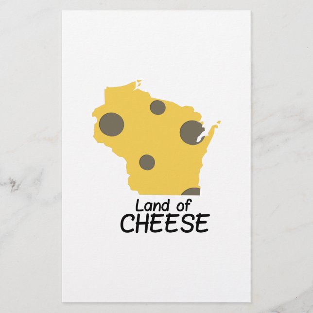 Papier Pays du fromage (Devant)