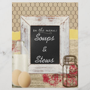 Papier Pays Livin' Recette Dividers