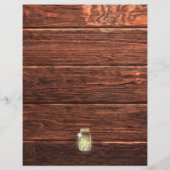 Papier Pays Rustic Mason String Lights Honeymoon Fund (Dos)